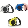 Correa Retractil para Mascotas color Amarillo, Azul y Gris